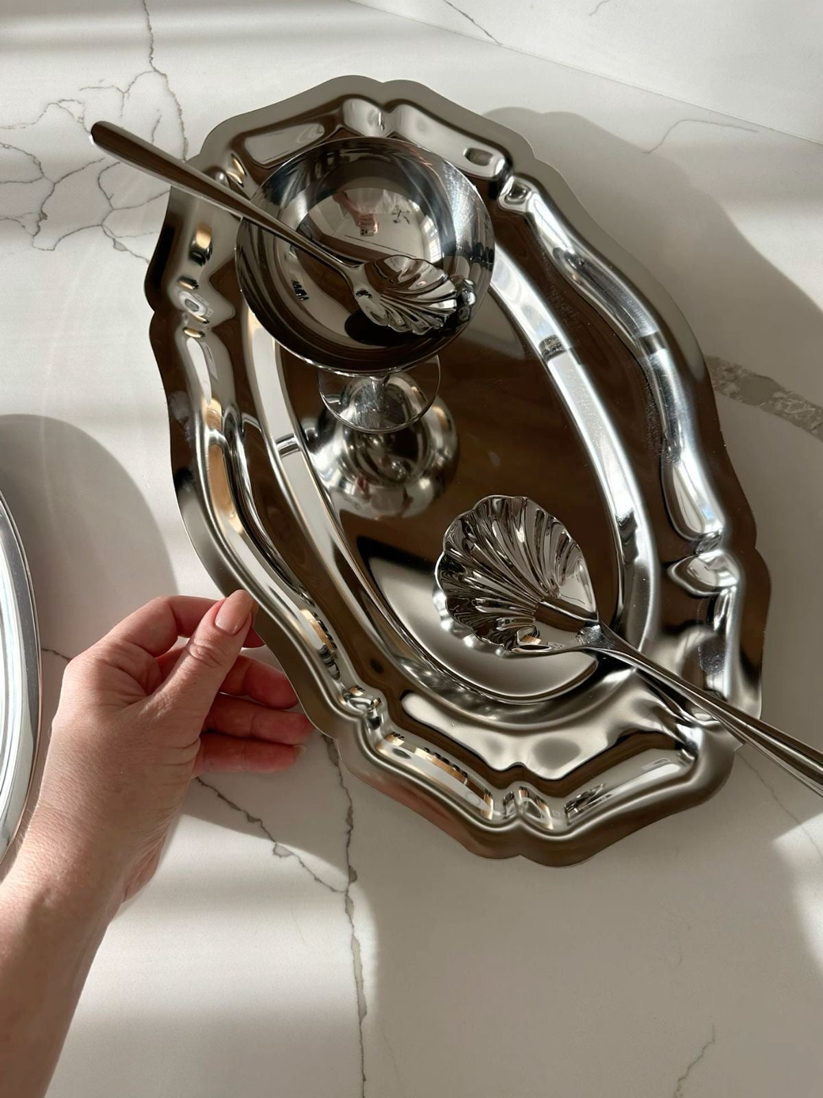 Retro Oval Tray