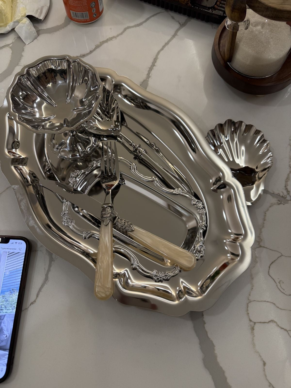 Retro Oval Tray