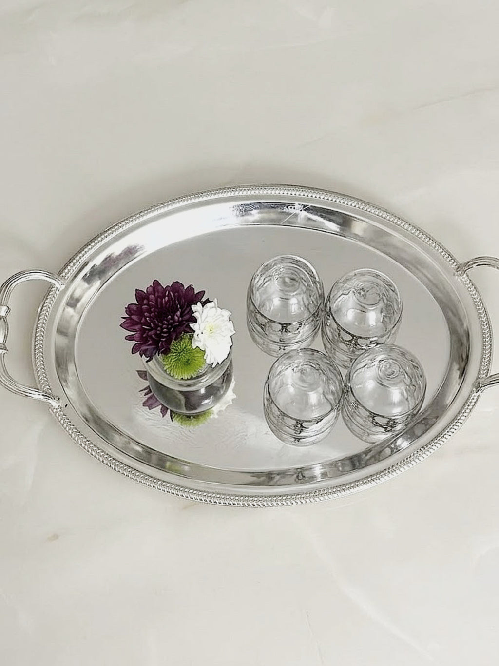 Majestic Oval tray set