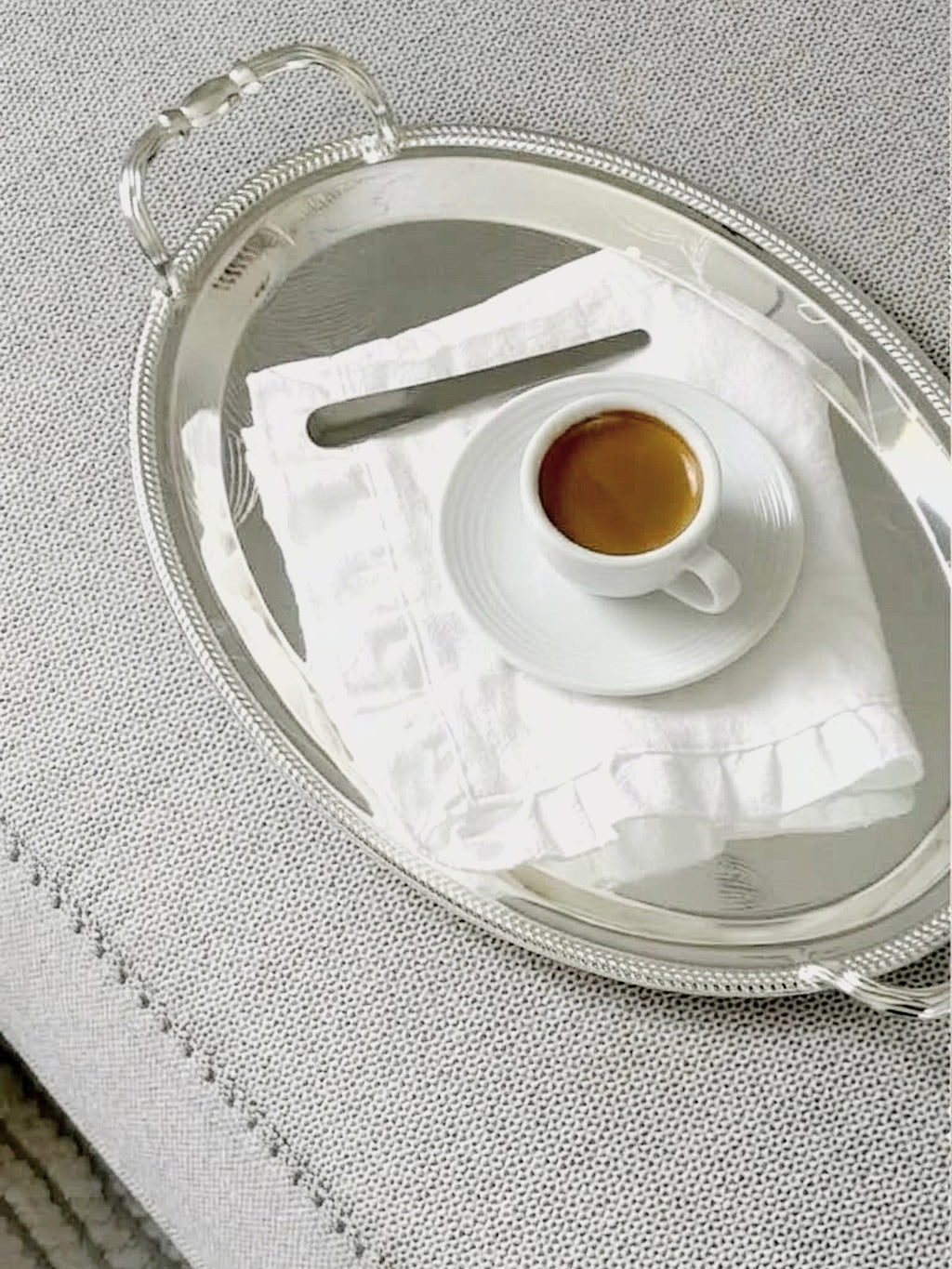 Majestic Oval tray set